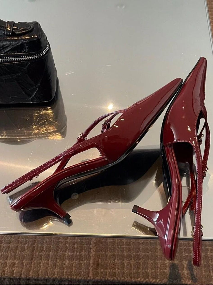 Strapless High Heels Mary Jane Shoes