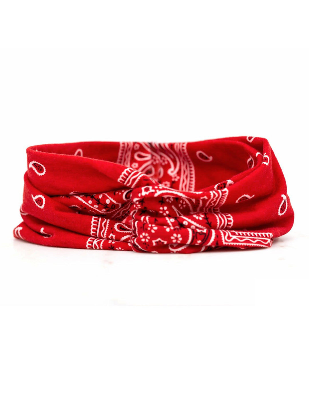 Paisley Boho Broadside Knot Headband