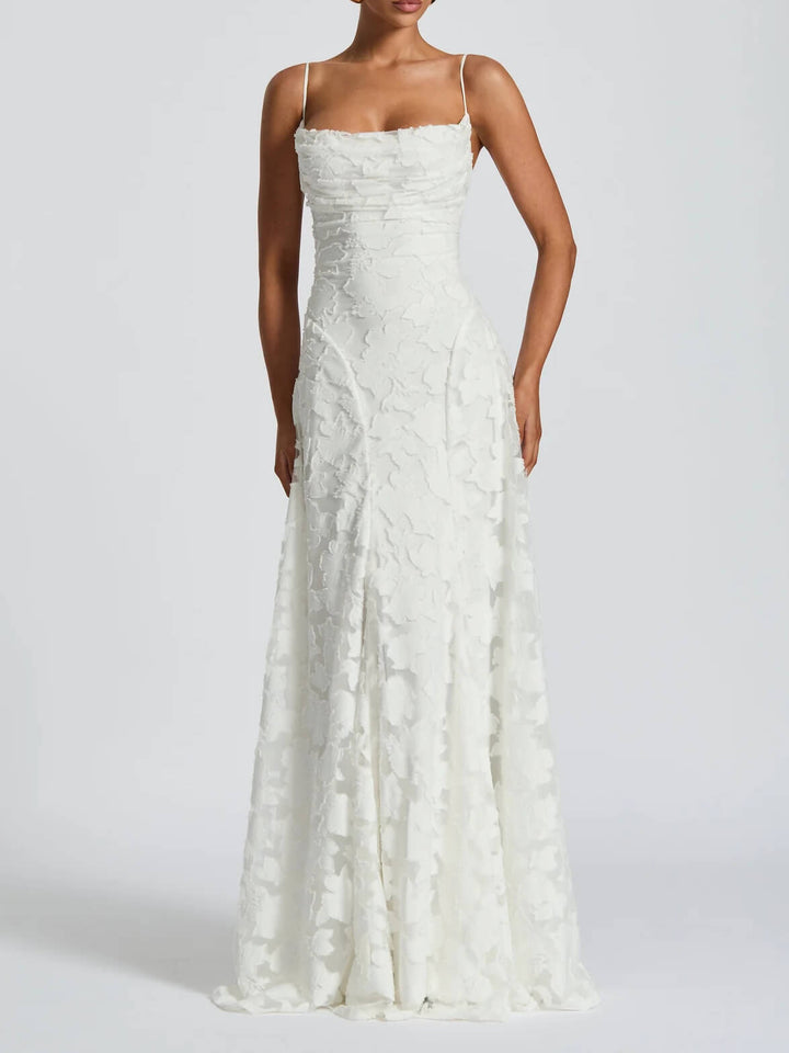 Jacquard Maxi Dress