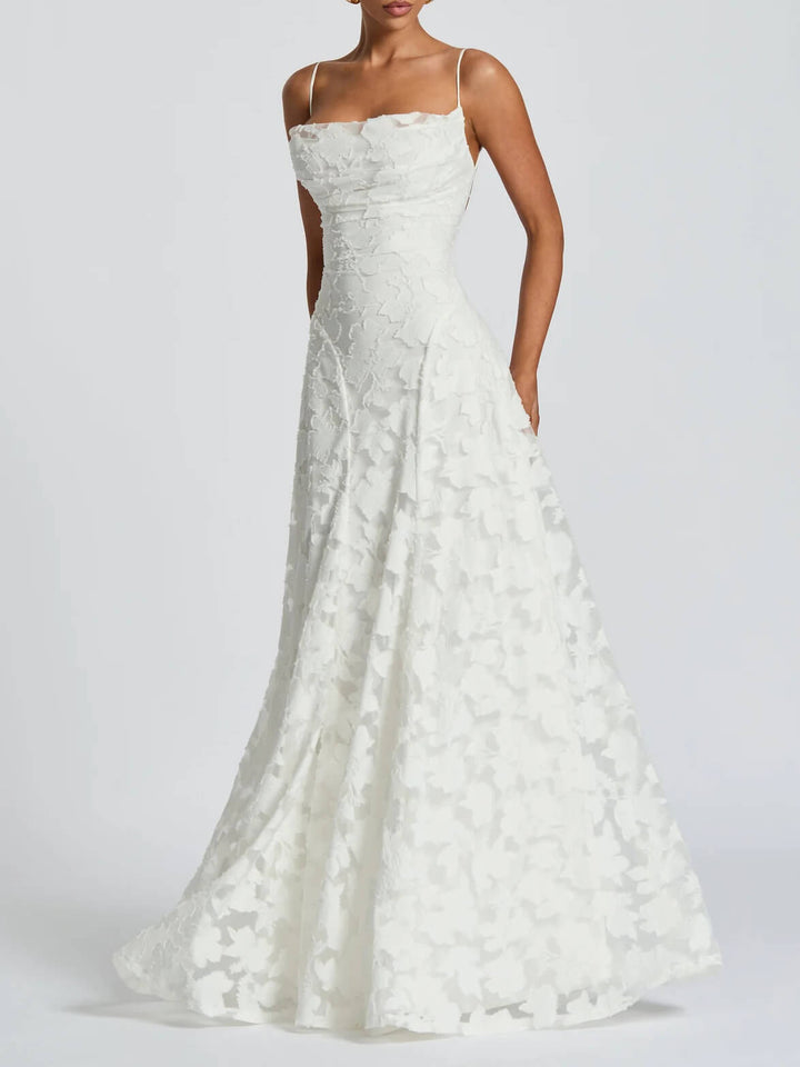 Jacquard Maxi Dress