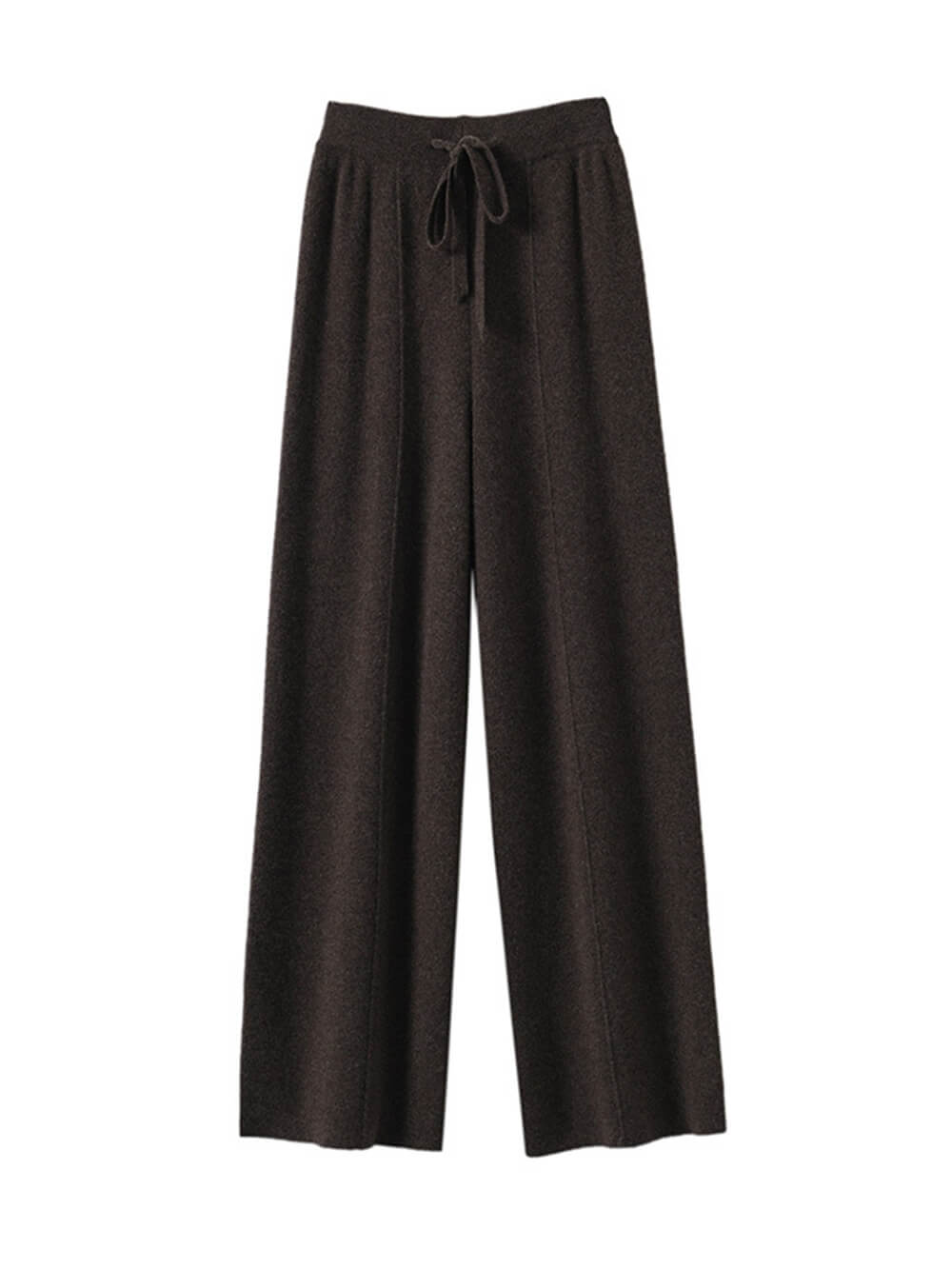 3D Seam Drawstring Cotton Long Pants