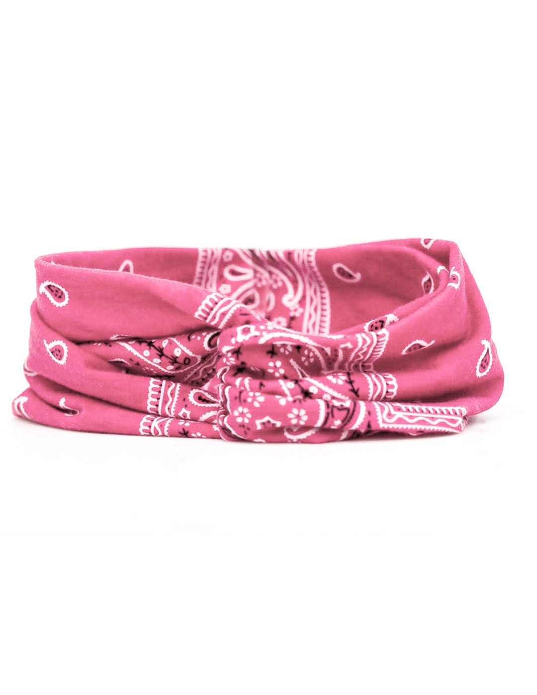 Paisley Boho Broadside Knot Headband