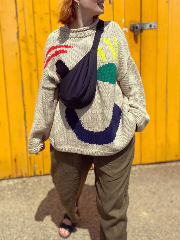 كنزات محبوكة مريحة ليوم الأحد