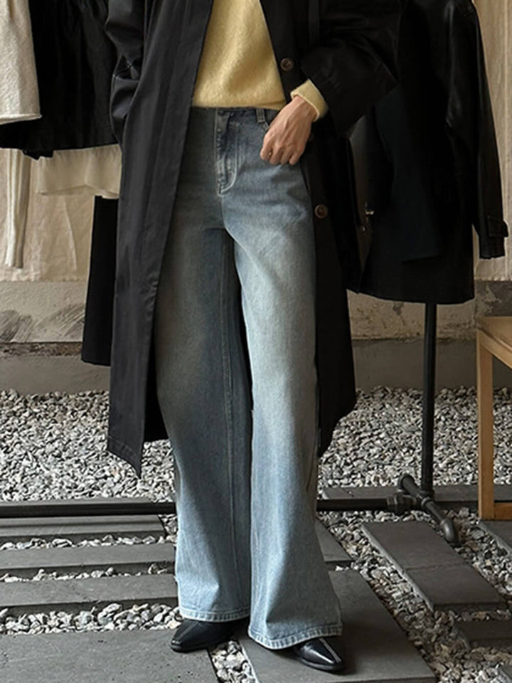 Grey Jeans With Pockets