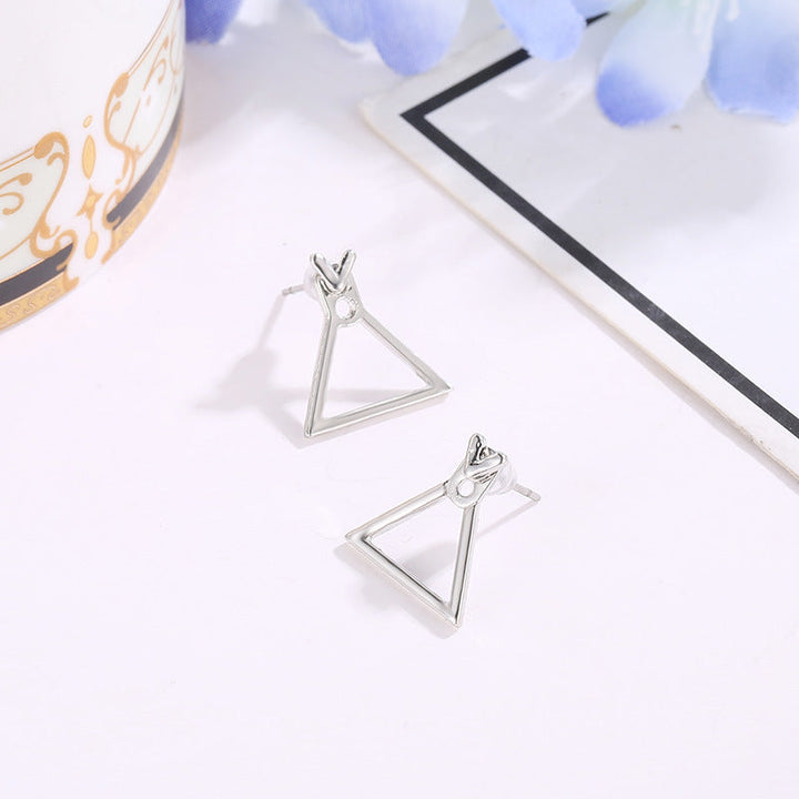 Statement Stud Earrings - Trendy Cute Geometric