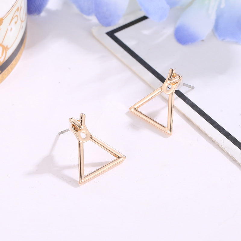 Statement Stud Earrings - Trendy Cute Geometric
