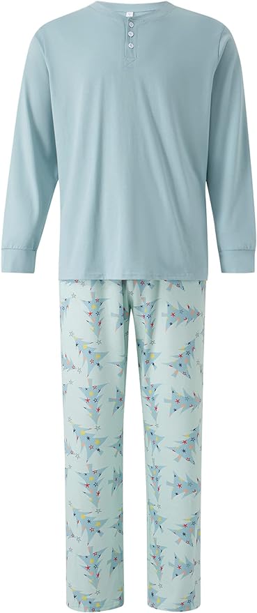 Holly Trees Fmalily Matching Pajamas(with Pet's dog clothes)