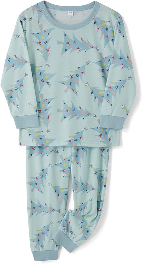Holly Trees Fmalily Matching Pajamas(with Pet's dog clothes)