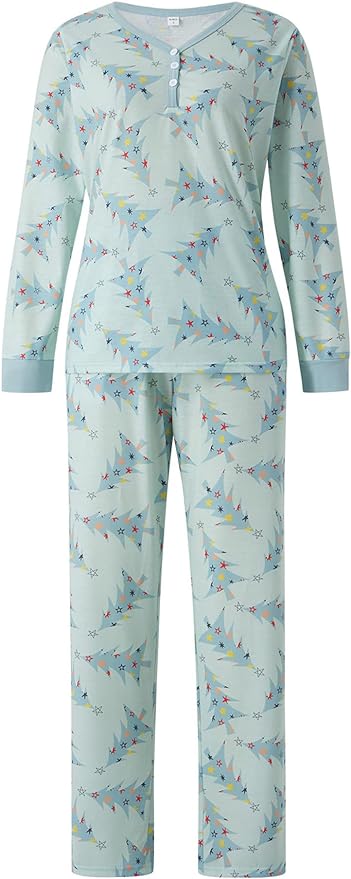 Holly Trees Fmalily Matching Pajamas(with Pet's dog clothes)