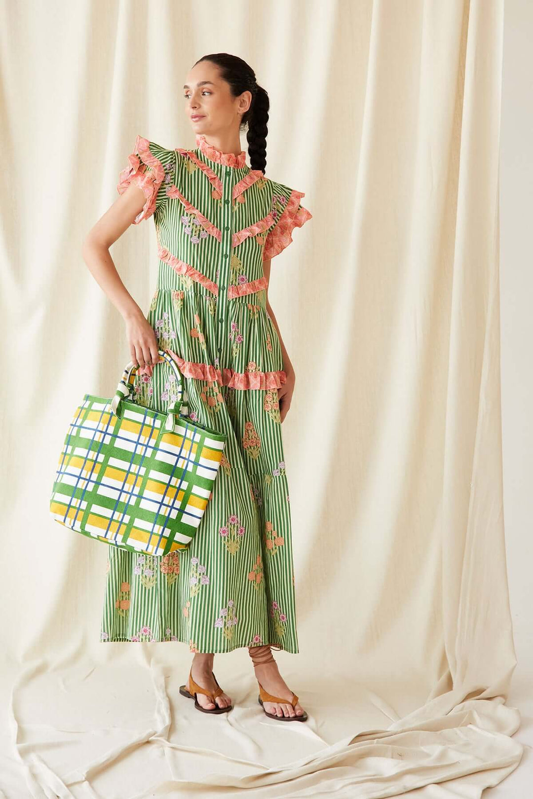 Multicolored Antillean Dress