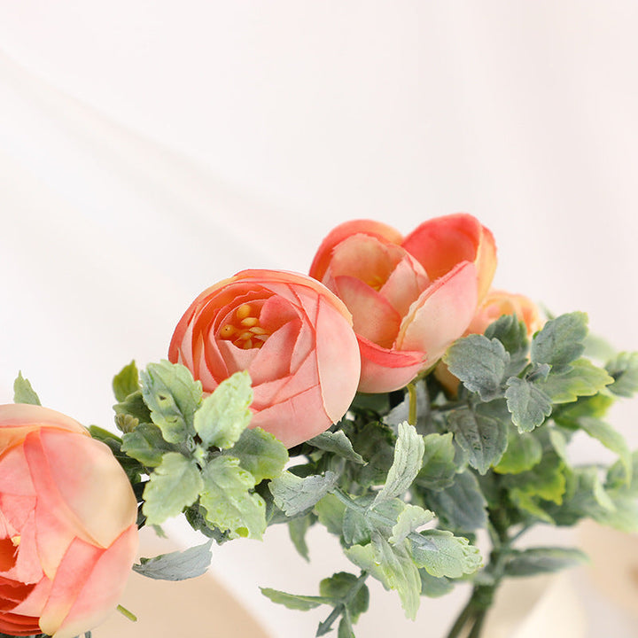 Bridal Flower Crown - Eucalyptus Leaves Blush Rosebud