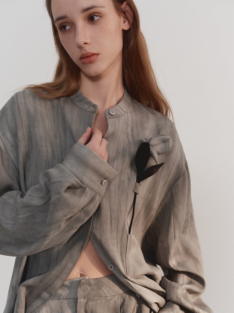 Tencel Lyocell Long Sleeve Shirt