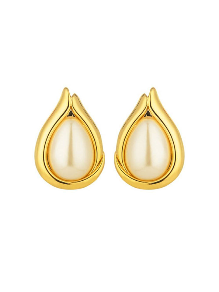 Pearl Teardrop Earrings
