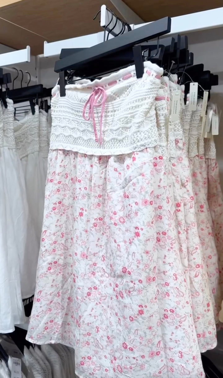 easy crochet-style babydoll top