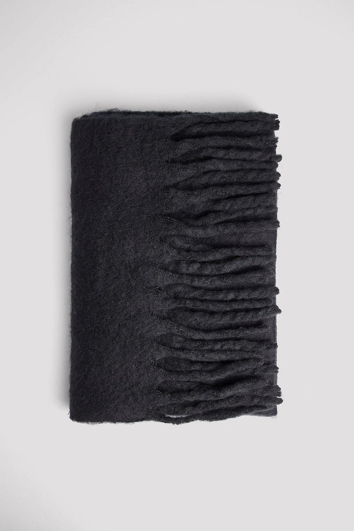 Soft Braided Tassle Scarf