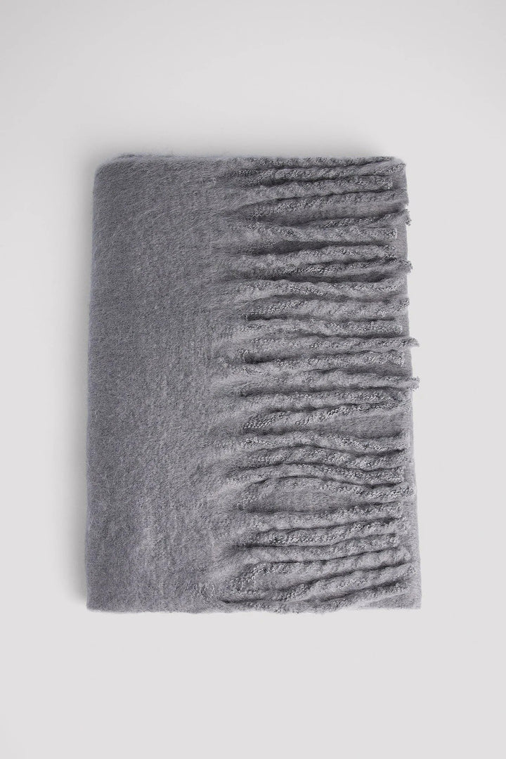 Soft Braided Tassle Scarf