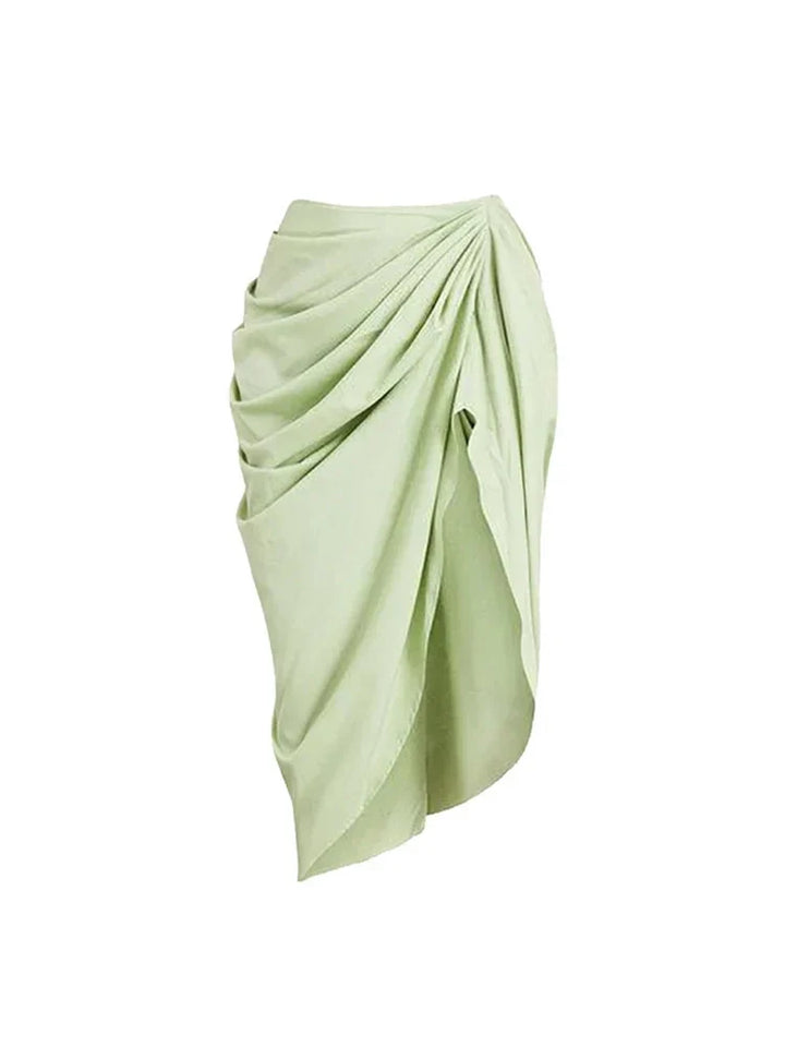 Apple Green Vintage Style Swimsuit Set