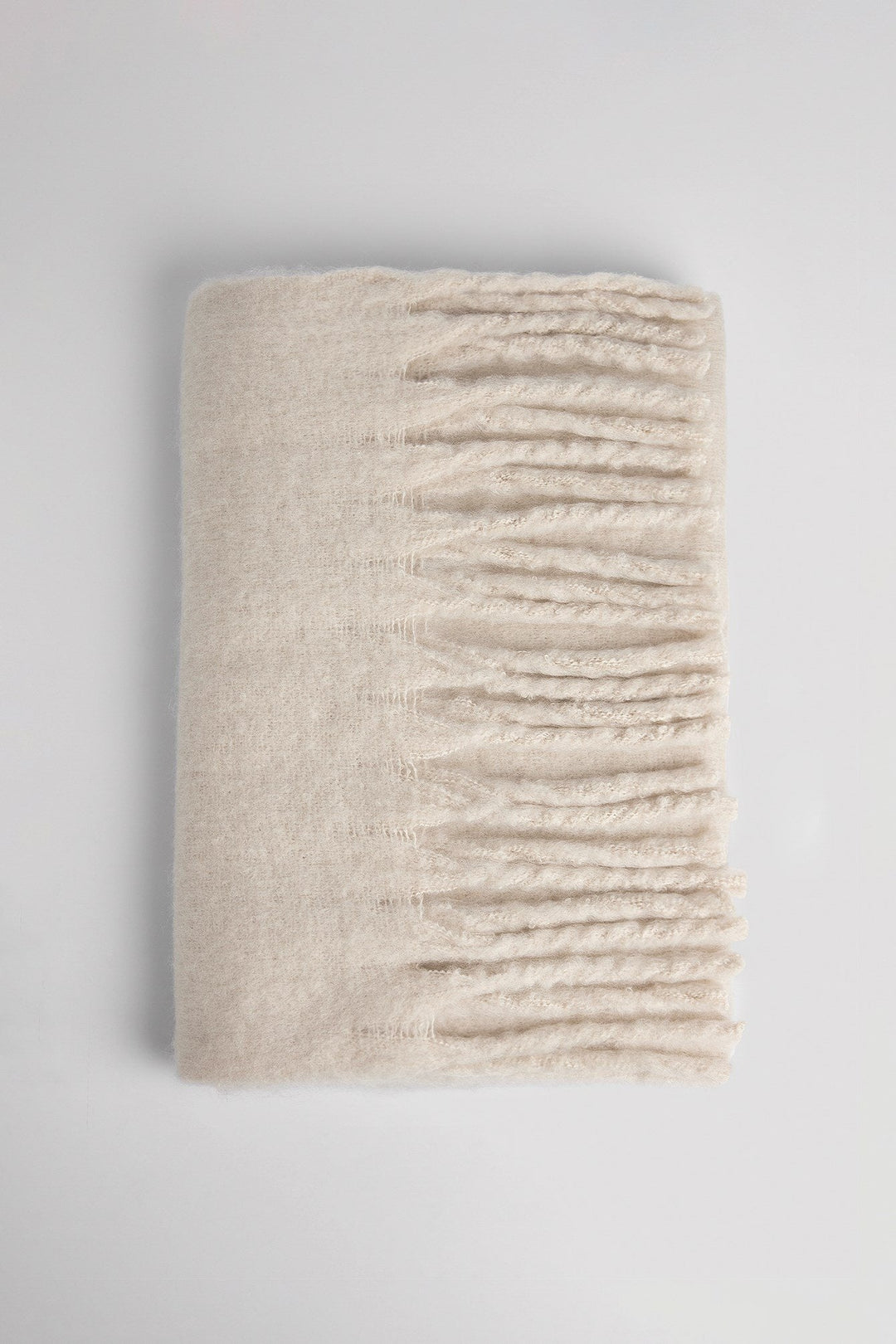 Soft Braided Tassle Scarf