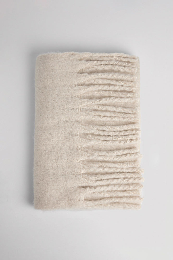 Soft Braided Tassle Scarf